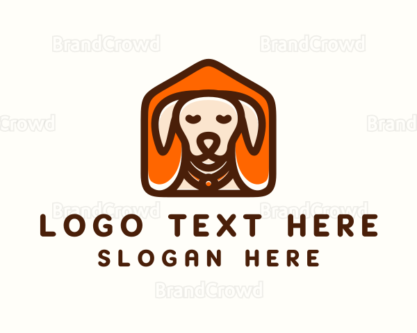 Pet Dog Kennel Logo