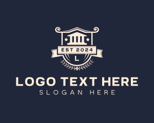 Education - University Law School logo design