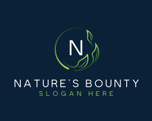 Natural Leaf Wellness logo design