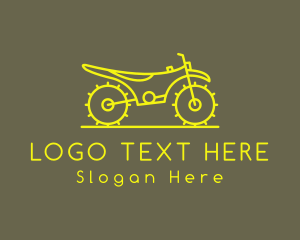 Biker - Motorbike Quad Bike logo design