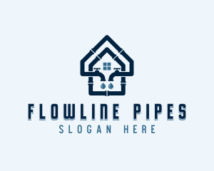 Pipes - Plumbing Pipe Faucet logo design