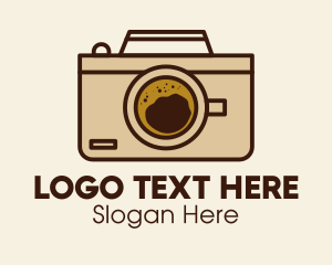 Photo Booth - Photography Camera Cafe logo design