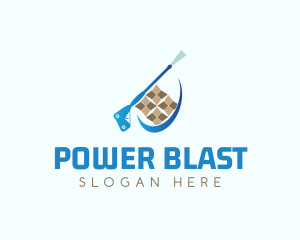 Tile Power Wash logo design