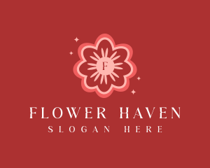 Flower Spa Wellness logo design