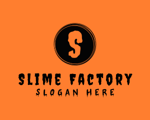 Slimy - Horror Spooky Halloween logo design