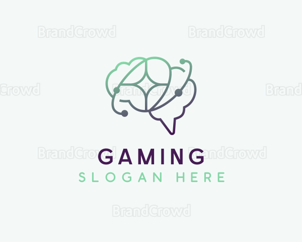 Brain Software Artificial Intelligence Logo