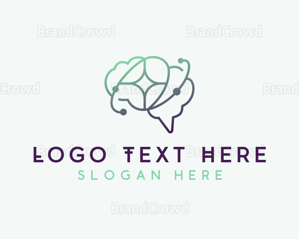 Brain Software Artificial Intelligence Logo