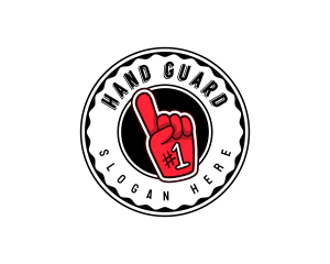 Glove - Sports Fan Club logo design
