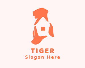 Subdivision - Orange Housing Hands logo design
