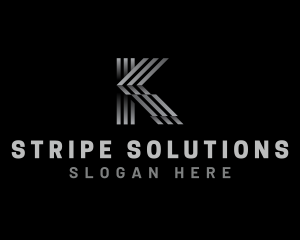 Stripe - Industrial Metalwork Stripes logo design