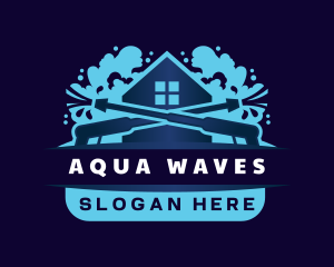 Pressure Wash Housekeeping logo design