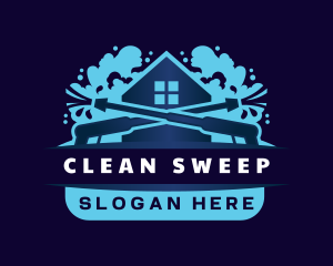 Housekeeping - Pressure Wash Housekeeping logo design