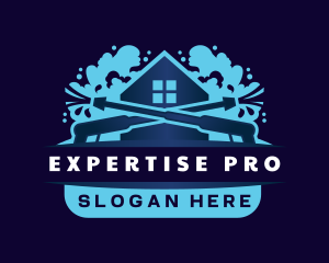 Pressure Wash Housekeeping logo design