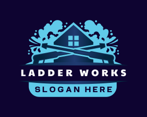 Pressure Wash Housekeeping logo design