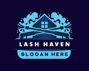 Pressure Wash Housekeeping logo design