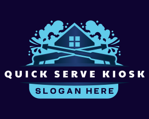 Pressure Wash Housekeeping logo design