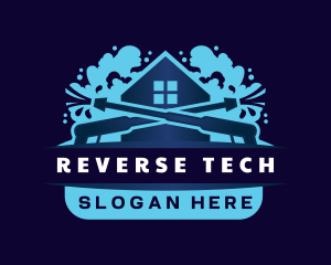 Pressure Wash Housekeeping logo design