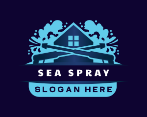 Pressure Wash Housekeeping logo design