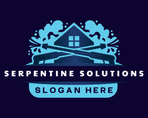 Pressure Wash Housekeeping logo design