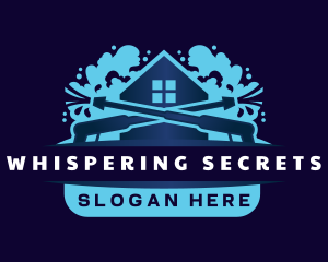 Pressure Wash Housekeeping logo design