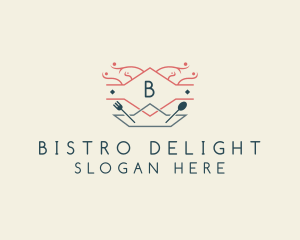 Bistro Restaurant Cafeteria logo design