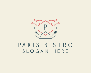 Bistro Restaurant Cafeteria logo design