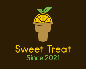 Lemon Ice Cream logo design