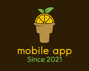 Desert - Lemon Ice Cream logo design