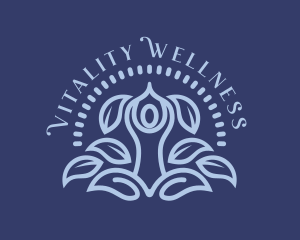 Wellness Yoga Spa logo design