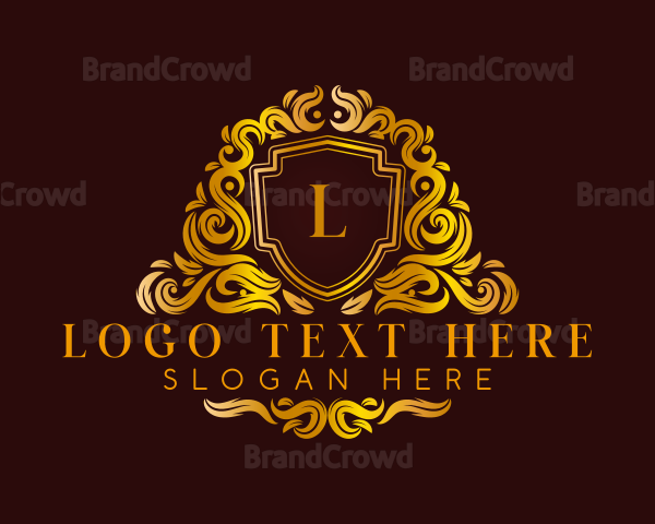 Luxury Decorative Shield Logo