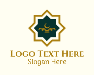 Islamic Star Quran  Logo