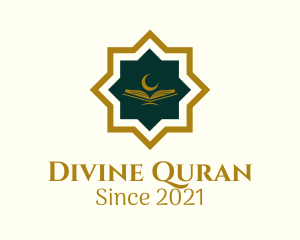 Quran - Islamic Star Quran logo design