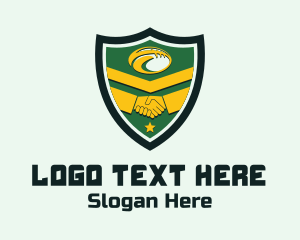 Badge - Rugby Friendship Shield logo design