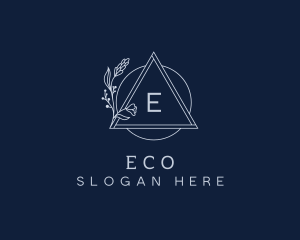 Eco Flower Wellness logo design