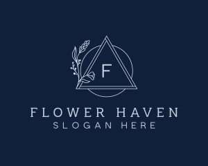 Eco Flower Wellness logo design