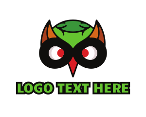 Specs - Colorful Owl Head logo design