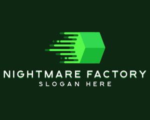 Fast Logistics Cube logo design