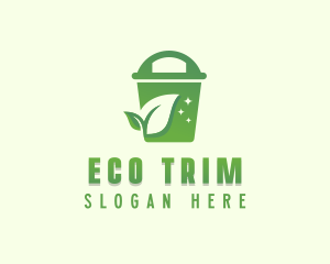 Eco Trash Garbage Disposal logo design