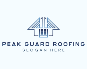 Roofing Builder Repair logo design