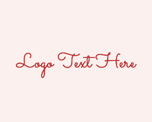 Handwritten - Fashion Marketing Boutique logo design