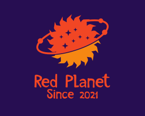 Planet Saw Blade  logo design