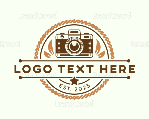 Camera Photography Lens Logo