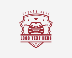 Automotive Sedan Vehicle  Logo