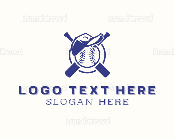 Baseball Slugger Cap Hat Logo