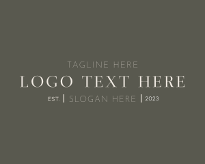 Elegance - Feminine Stylist Business logo design
