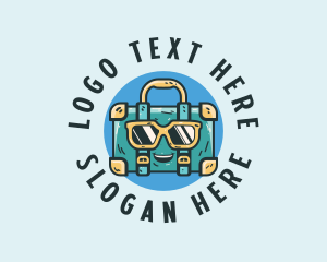 Luggage - Suitcase Travel Luggage logo design