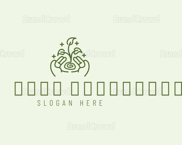 Gardening Plant Sprout Logo