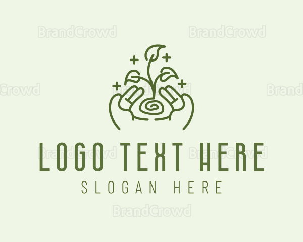 Gardening Plant Sprout Logo