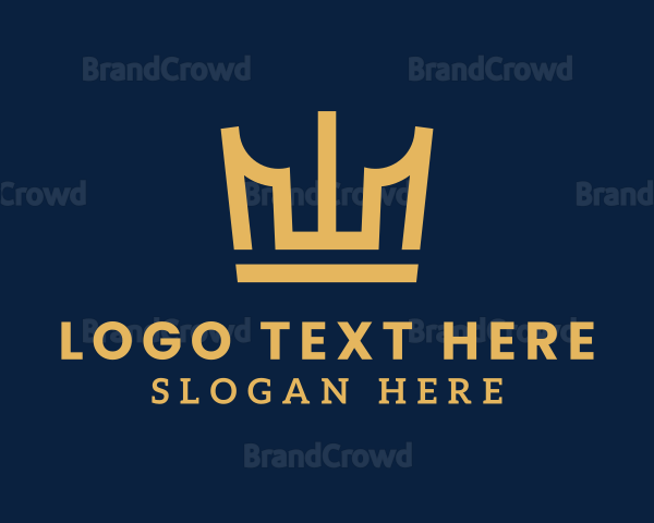 Deluxe Crown Style Logo