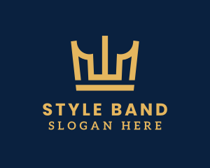 Deluxe Crown Style logo design